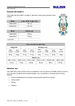 Preview for 9 page of Sulzer Channel Monster CDD Series Installation And Operating Instructions Manual