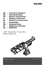 Preview for 1 page of Sulzer COX ElectraFlow 400 MR Instruction Handbook Manual