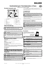 Preview for 10 page of Sulzer J 4 Starting And Operating Instructions