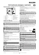 Preview for 12 page of Sulzer J 4 Starting And Operating Instructions