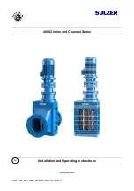 Sulzer Muffin Monster Channel 40002 Series Installation And Operating Instructions Manual preview