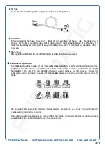 Предварительный просмотр 4 страницы Sumake ST-2275 Operator Instructions Manual