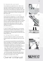 Preview for 19 page of SUMED PHONIX Owner'S Manual