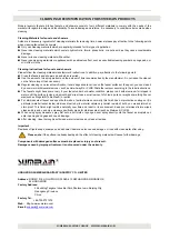 Preview for 16 page of SUMERAIN ROMAN S2141 W Series Installation Manual