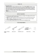 Предварительный просмотр 2 страницы SUMERAIN ROMAN S2143BGW Installation Manual