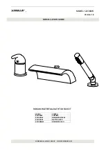 SUMERAIN S2138BGW Installation Manual preview