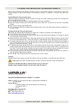 Preview for 16 page of SUMERAIN S2138BGW Installation Manual