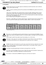 Предварительный просмотр 8 страницы Sumitomo Drive Technologies PARAMAX SFC Operating Manual