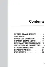 Предварительный просмотр 3 страницы Sumitomo Drive Technologies SI-232/JC-H Technical Manual