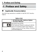 Предварительный просмотр 4 страницы Sumitomo Drive Technologies SI-232/JC-H Technical Manual