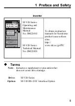 Предварительный просмотр 5 страницы Sumitomo Drive Technologies SI-232/JC-H Technical Manual