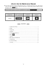 Preview for 4 page of Sumitomo Bevel BUDDYBOX Maintenance Manual