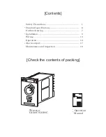 Preview for 2 page of Sumitomo CAI40C Operation Manual