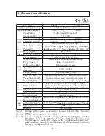 Preview for 8 page of Sumitomo CAI40C Operation Manual