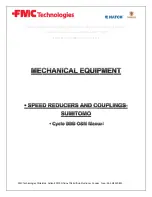 Sumitomo Cyclo BBB Operation And Maintenance Manual preview
