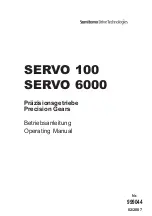 Preview for 1 page of Sumitomo SERVO 100 Operating Manual