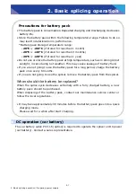 Preview for 33 page of Sumitomo TYPE-72M12 Manual To Operation