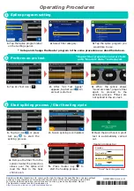 Предварительный просмотр 2 страницы Sumitomo TYPE-82C+ Quick Reference Manual