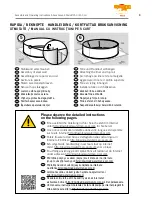 Preview for 3 page of Summer Fun Dream Pool 350/ KIT WPR 350 Assembly And Operating Instructions Manual