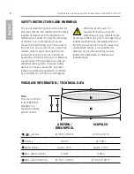 Preview for 4 page of Summer Fun Dream Pool 350/ KIT WPR 350 Assembly And Operating Instructions Manual