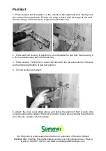 Preview for 9 page of Summer Garden Buildings 085 Assembly Instructions Manual