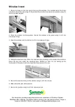 Preview for 10 page of Summer Garden Buildings 085 Assembly Instructions Manual