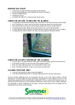 Preview for 3 page of Summer Garden Buildings Greenhouse 05 Instructions