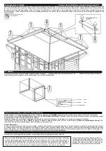 Предварительный просмотр 8 страницы Summer Garden Buildings Hipped Summerhouse 270 Assembly Instructions Manual