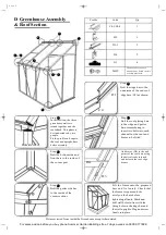 Preview for 9 page of Summer Garden Buildings Lean-to Greenhouse Assembly Instructions Manual