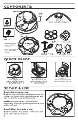 Preview for 2 page of Summer 3-STAGE DELUXE SUPERSEAT Instruction Manual