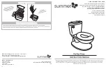 Preview for 1 page of Summer My Size Potty 11520A Instruction Manual