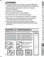 Предварительный просмотр 2 страницы Summer Sure and Secure 07164 Instruction Manual