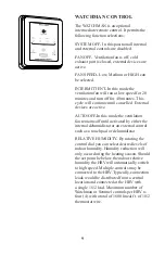 Preview for 9 page of SummerAire SHRV115RD Product Specifications And Installation