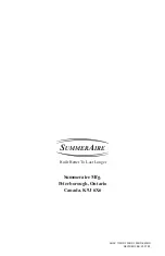 Preview for 32 page of SummerAire SHRV115RD Product Specifications And Installation