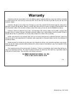 Preview for 2 page of Summers DK9630 Operator'S Manual