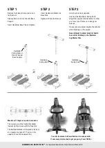 Предварительный просмотр 3 страницы Summers Leg Master Slim Instructional Manual