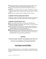 Preview for 8 page of Summerset Professional Grills ORFR-1 User Manual