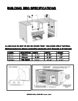 Preview for 14 page of Summerset Sizzler SIZ-26 Series Instructional Book, Care & Use/Installation