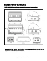 Preview for 16 page of Summerset Sizzler SIZ-26 Series Instructional Book, Care & Use/Installation