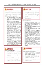 Preview for 4 page of Summerset SSRFR-21S Installation Instructions & Owner'S Manual