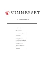 Preview for 7 page of Summerset SSRFR-21S Installation Instructions & Owner'S Manual