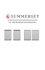 Preview for 1 page of Summerset SSRFR-24D Manual