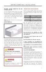 Preview for 11 page of Summerset TRLPB2 Installation Instructions & Owner'S Manual