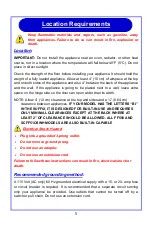 Preview for 6 page of Summit Appliance accucold ACF48WMEDDT Use & Care Manual