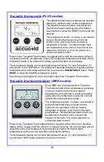 Preview for 13 page of Summit Appliance accucold ACF48WMEDDT Use & Care Manual