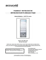 Предварительный просмотр 1 страницы Summit Appliance accucold ACR1718 Series Instruction Manual