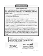 Предварительный просмотр 28 страницы Summit Appliance accucold ACR1718 Series Instruction Manual