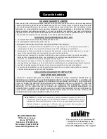 Предварительный просмотр 32 страницы Summit Appliance Accucold ALF620 Instruction Manual