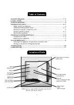 Предварительный просмотр 4 страницы Summit Appliance Accucold CT66 Series Instruction Manual