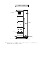 Предварительный просмотр 5 страницы Summit Appliance accucold FFAR121SS Instruction Manual